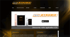 Desktop Screenshot of dynamichomecinema.fr